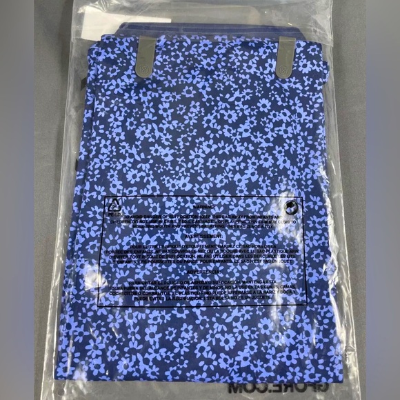 G/FORE G4 Golf Shirt Polo Floral Print XXL Blue DNUBE Polyester Spandex - Picture 4 of 5